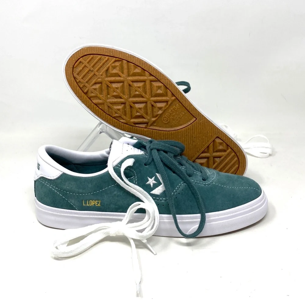 Converse Louie Lopez Pro Low Top Forest Pine Suede Men’s Sneakers Size 171328C_3